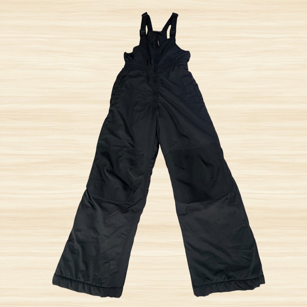 Protection System Snow Bibs Overalls Black Insulated Ski Snowboard Youth 14/16